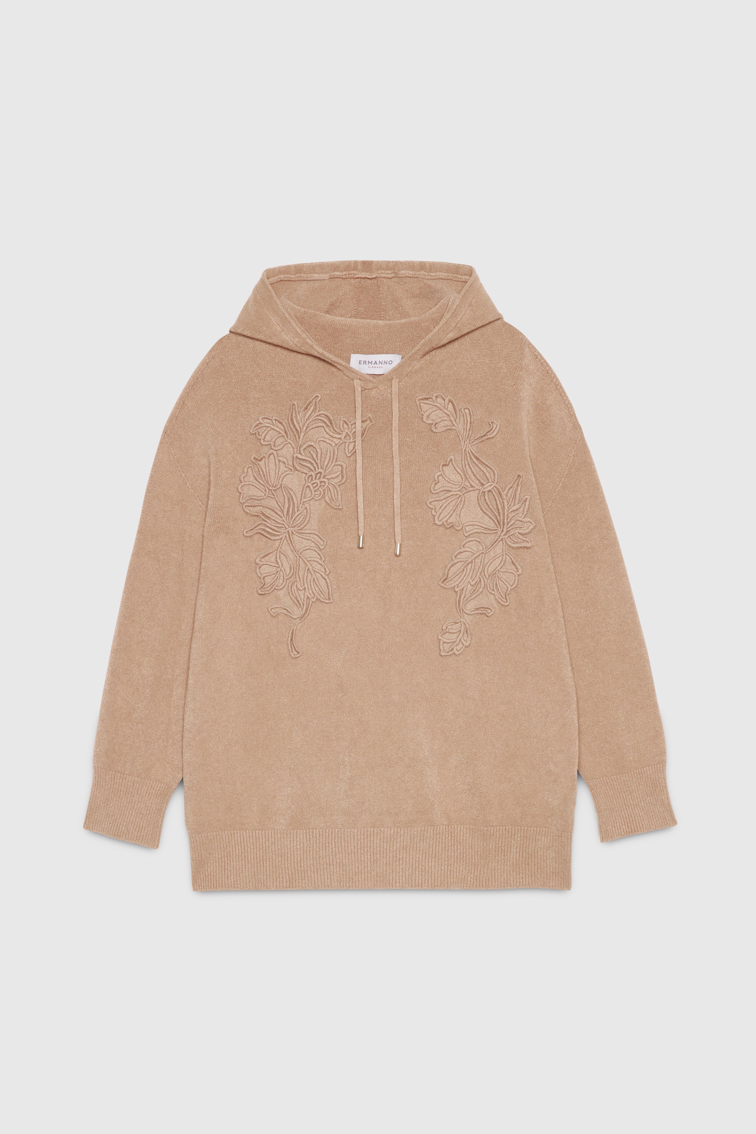ERMANNO FIRENZE FELPA CON CAPPUCCIO - BEYMEN