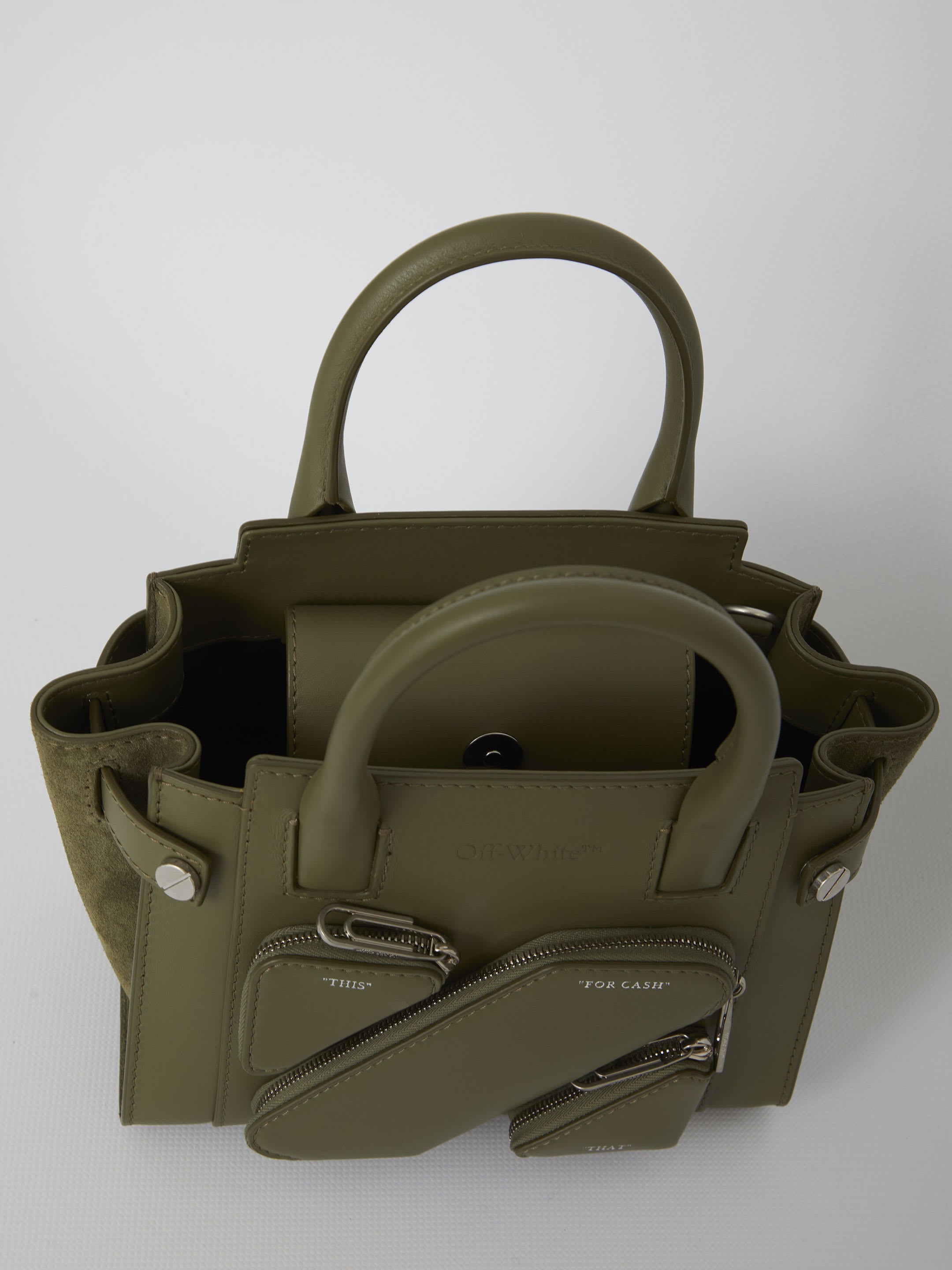 OFF-WHITE SMALL SHOULDER BAG - BEYMEN