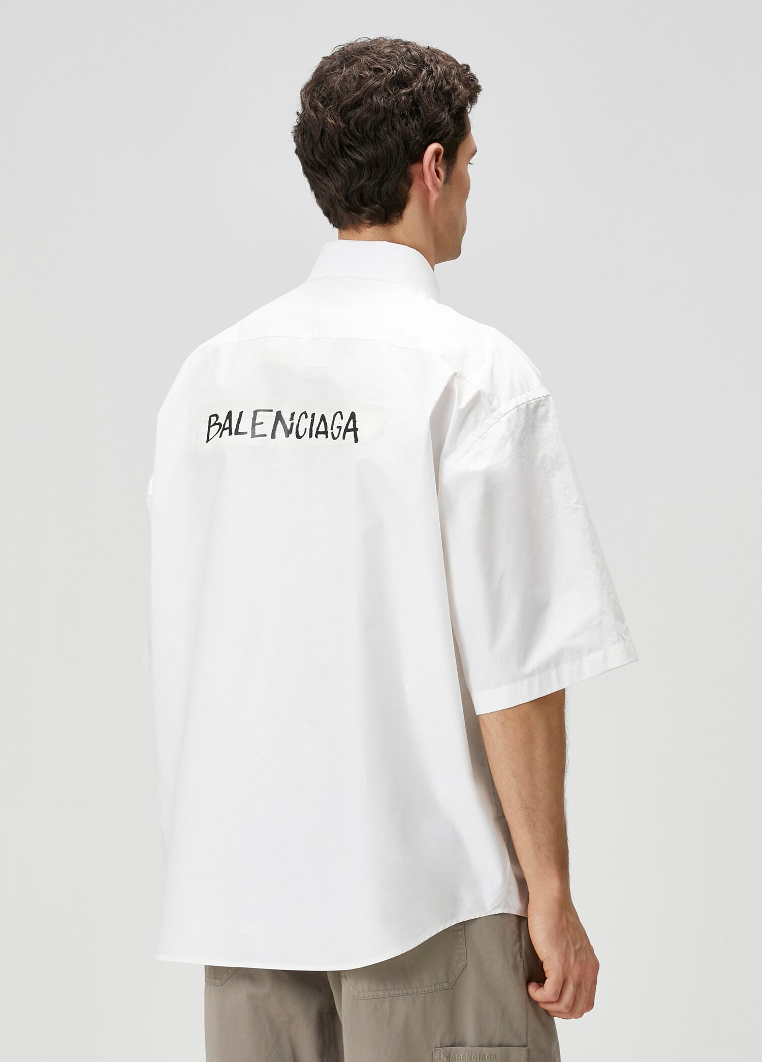 BALENCIAGA S/S LARGE FIT SHIRT - BEYMEN