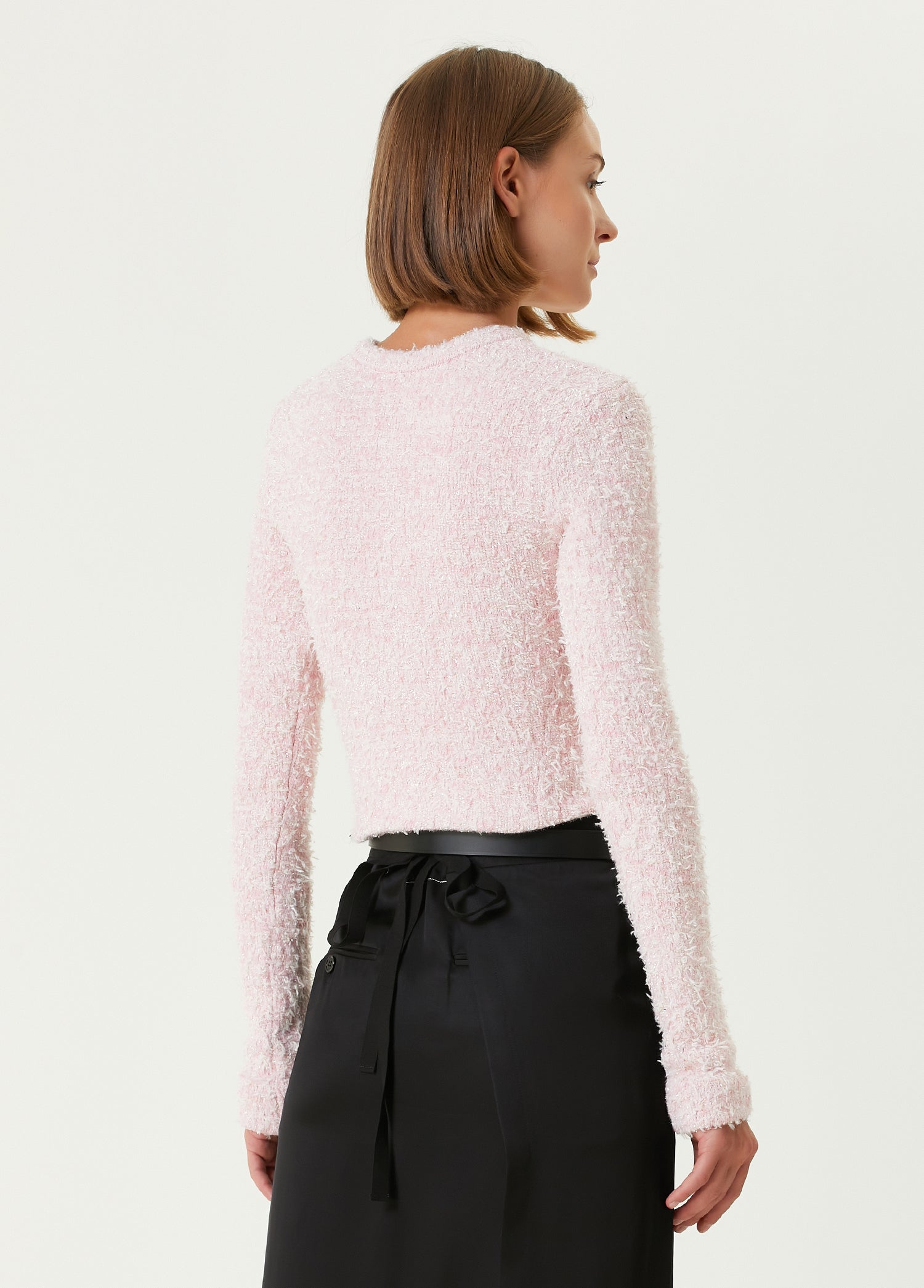 BALENCIAGA CROPPED CARDIGAN