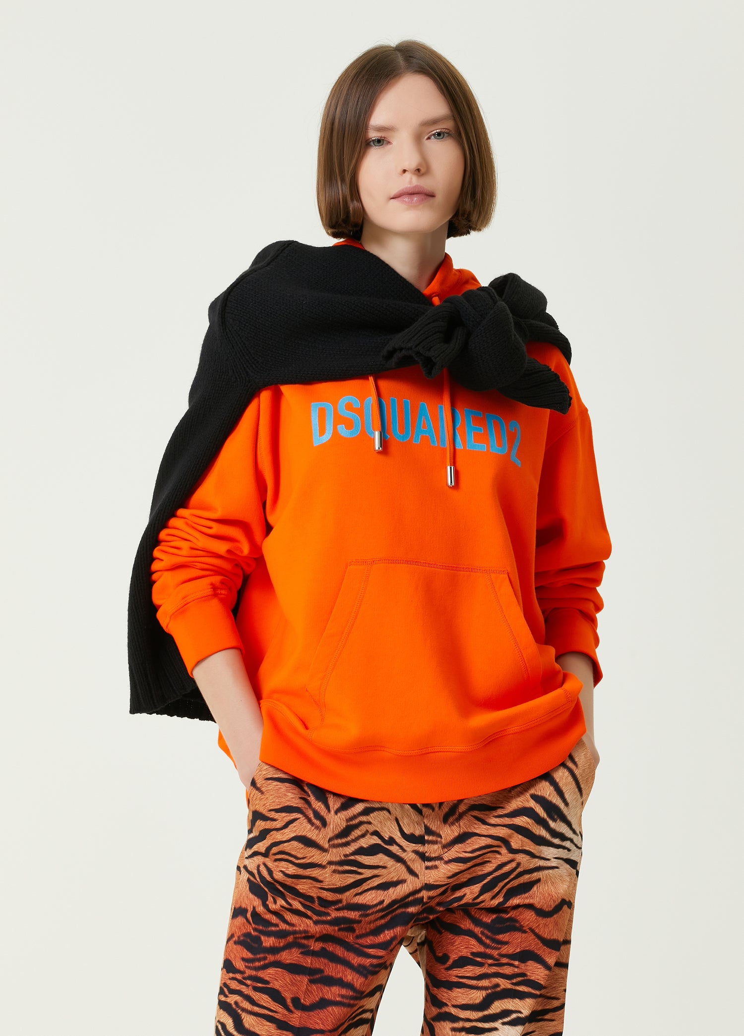 DSQUARED2 LONG SLEEVED HOODIE - BEYMEN