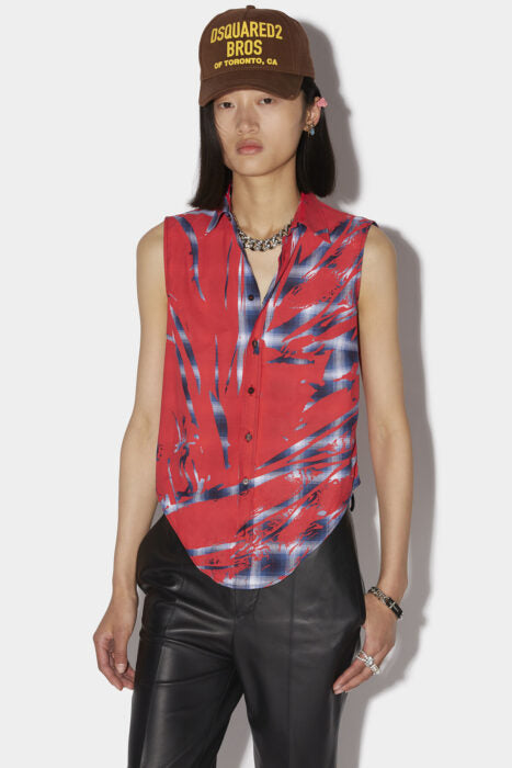 DSQUARED2 SLEEVELESS SHIRT - BEYMEN