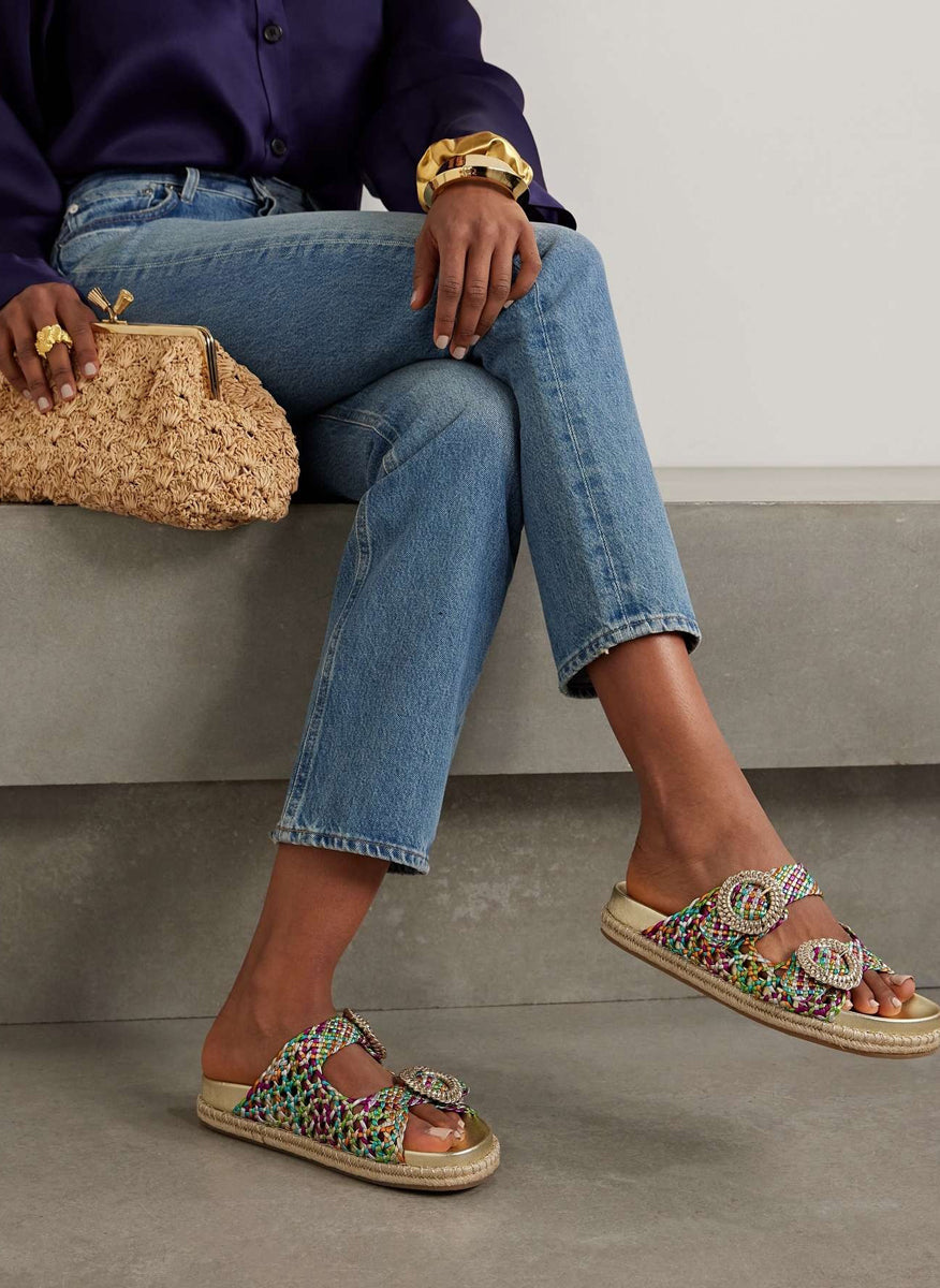 AQUAZZURA RIVERA FOOTBED FLAT - BEYMEN