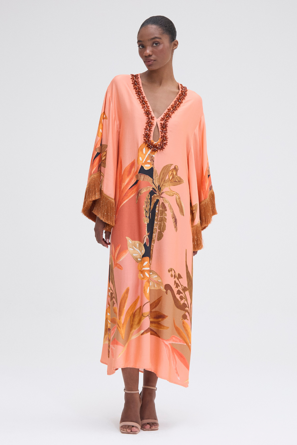 PATBO BANANIER CAFTAN