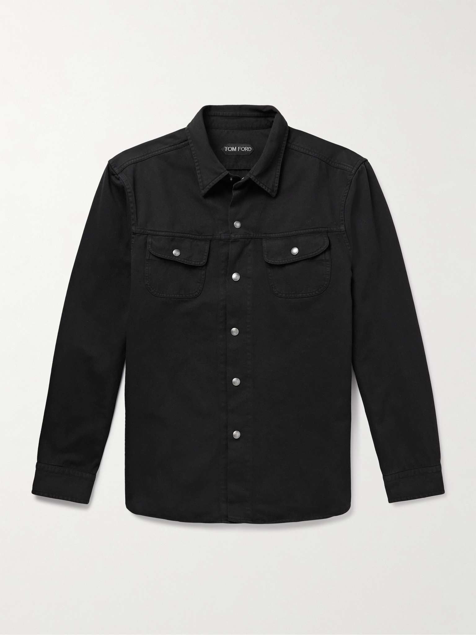 TOM FORD SNAP OVERSHIRT - BEYMEN