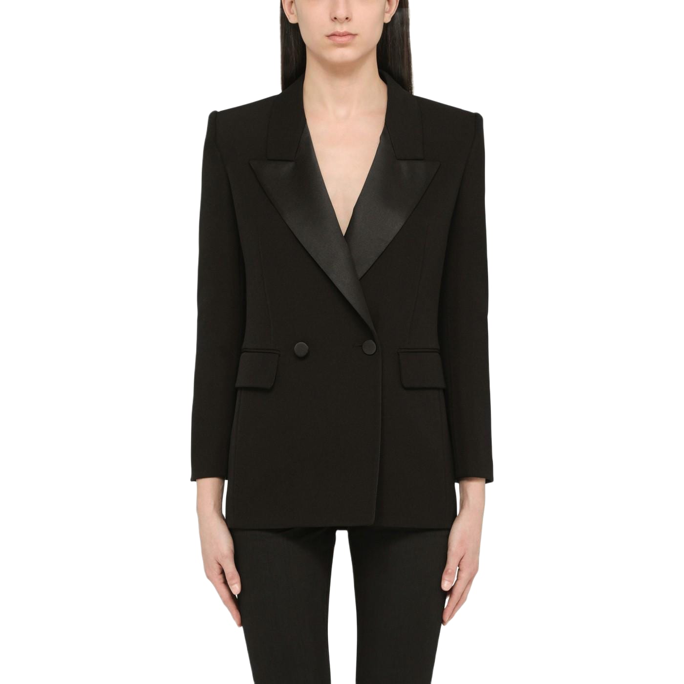 YVES SAINT LAURENT SINGLE BREASTED BLAZER - BEYMEN