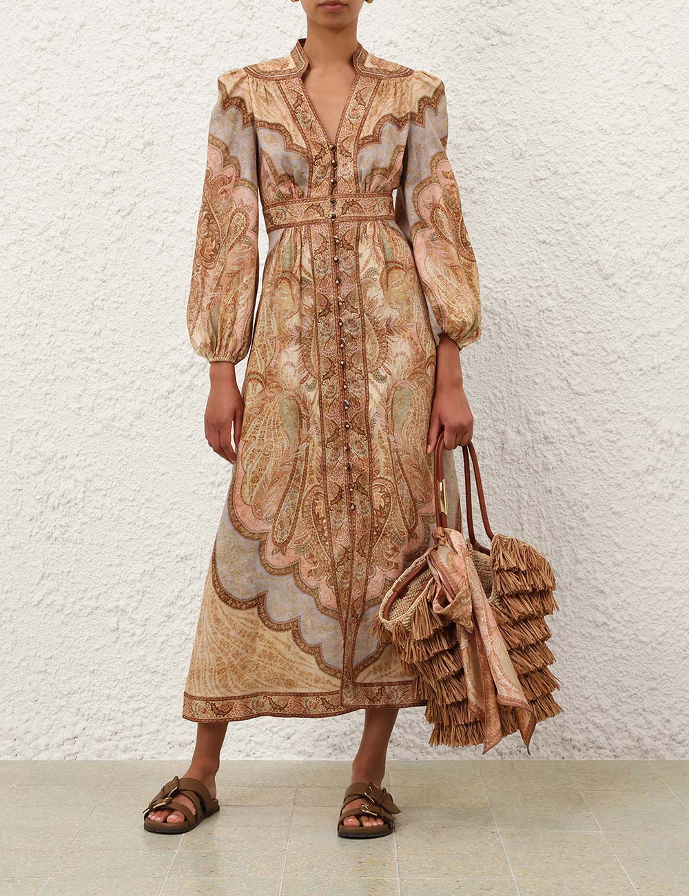 ZIMMERMAN MIDI DRESS - BEYMEN