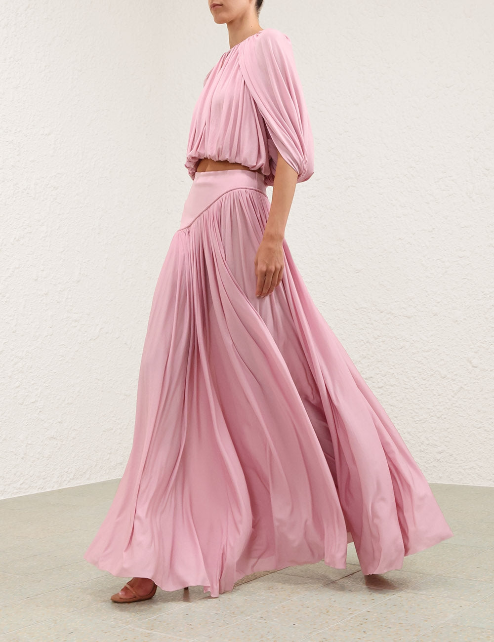 ZIMMERMAN ALCHEMY ASYMMETRIC SKIRT - BEYMEN
