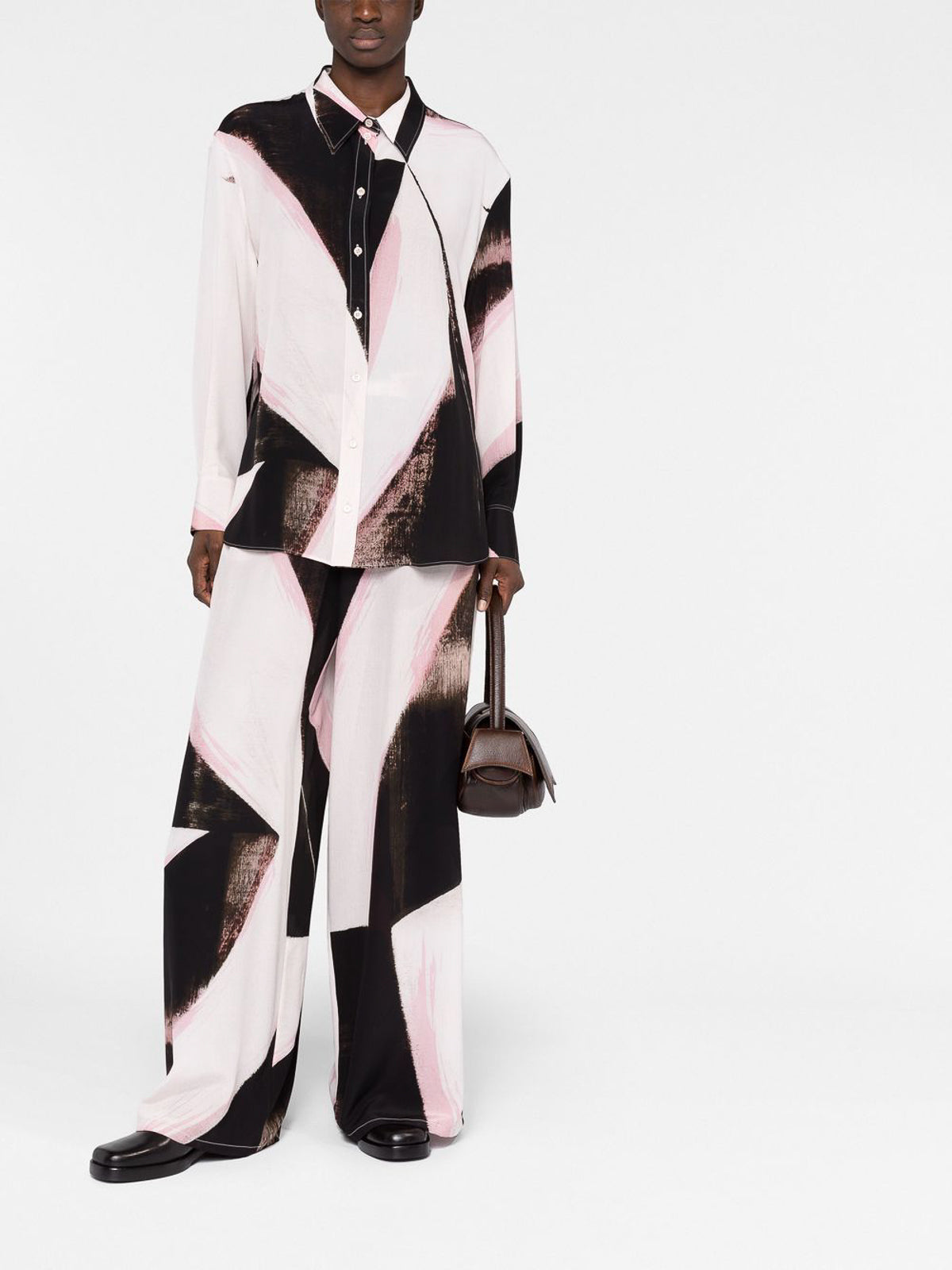 ALEXANDER MCQUEEN WIDE LEG PANTS - BEYMEN
