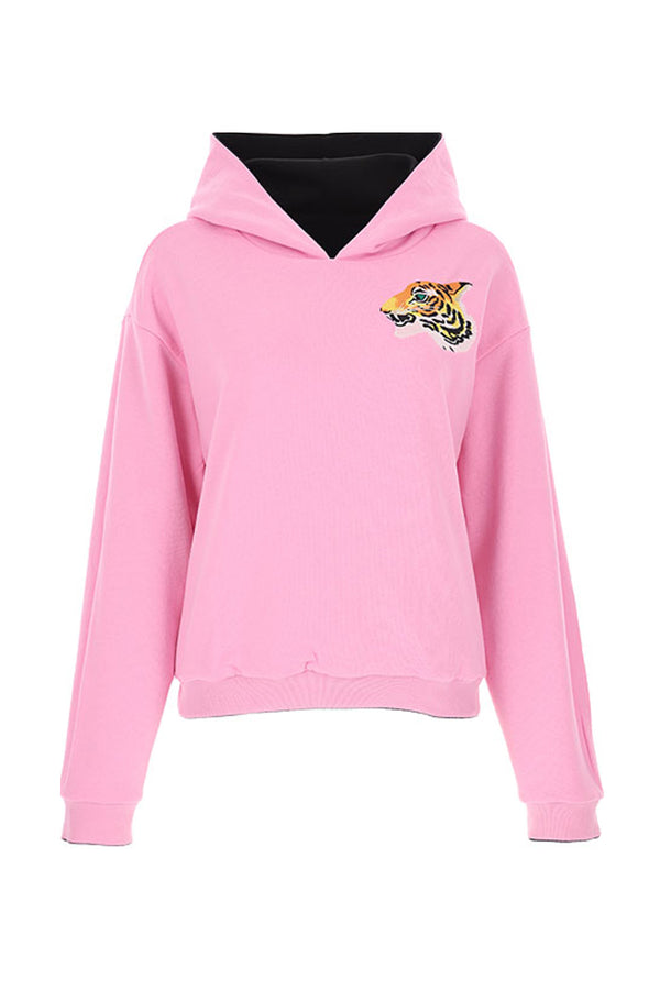 KENZO REVERSIBLE WIDE CUT HOODIE - BEYMEN