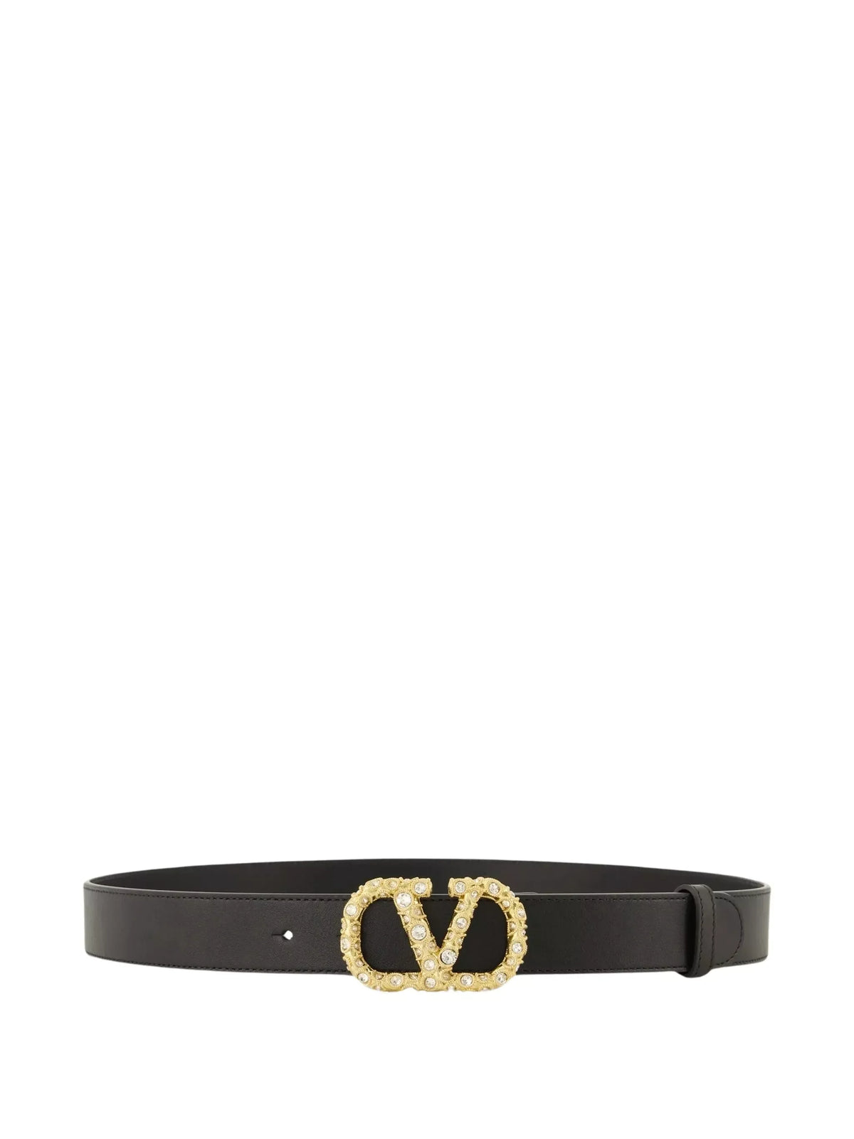 VALENTINO GARAVANI BOX CALF S./A.LIGHT GOLD-JEWEL - BEYMEN