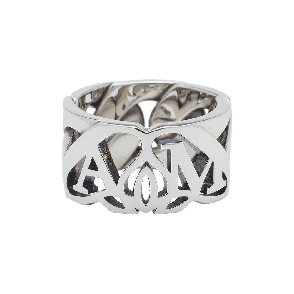 ALEXANDER MCQUEEN SEAL CHAIN RING - BEYMEN