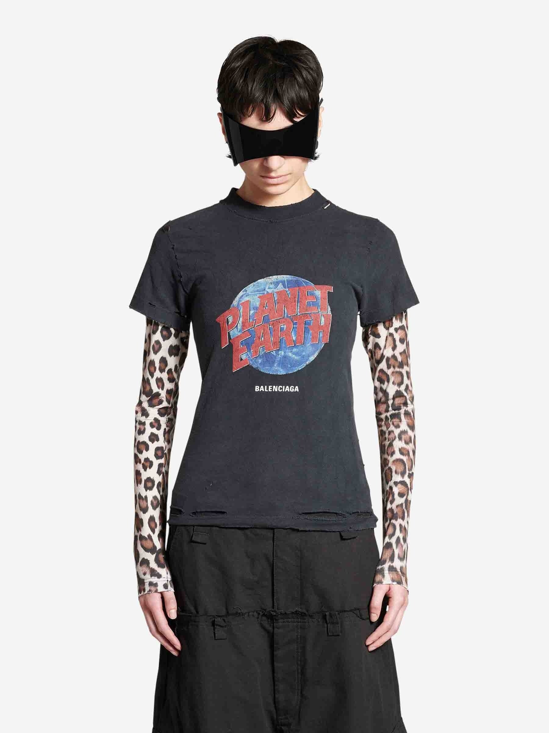BALENCIAGA DOUBLE SLEEVE T-SHIRT - BEYMEN