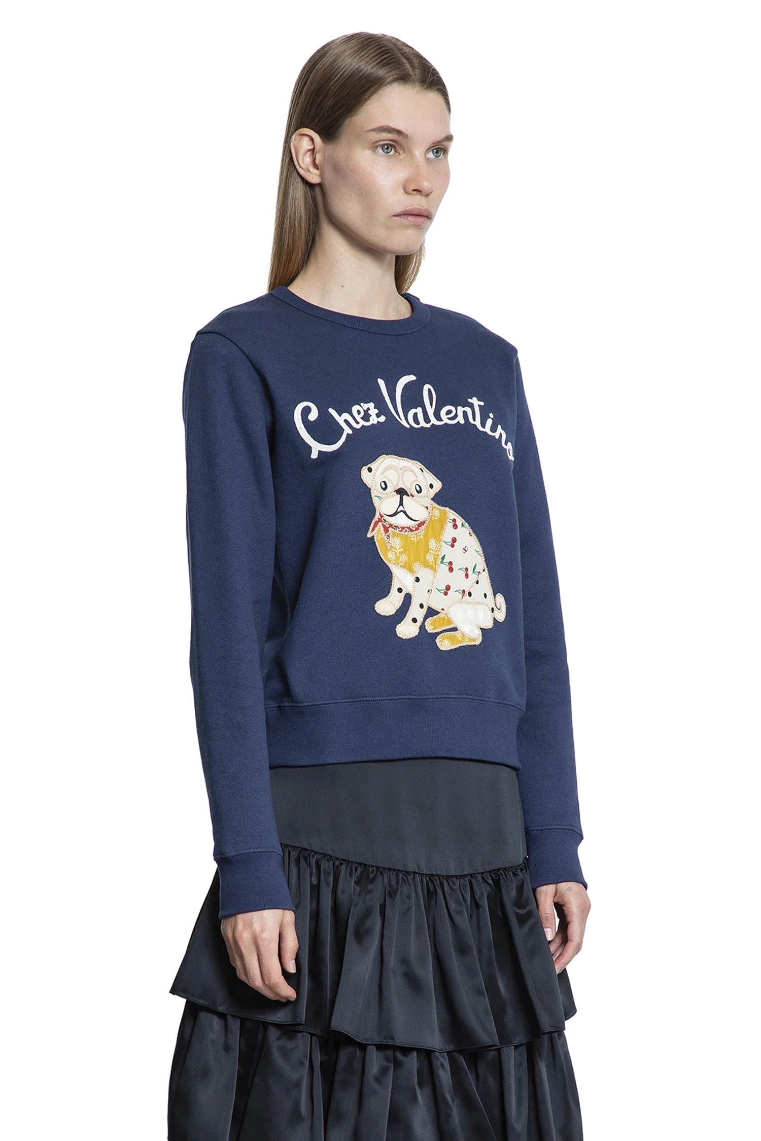 VALENTINO GARAVANI JERSEY FELPA - BEYMEN