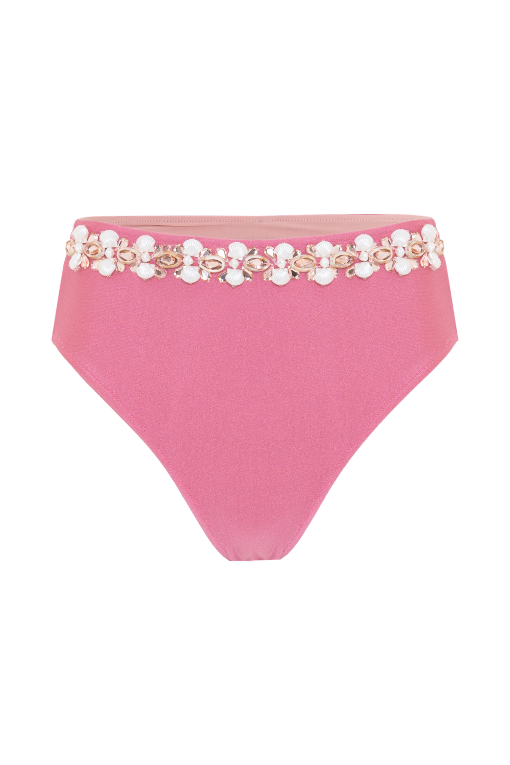 PATBO LYCRA EMBROIDERED BIKINI BOTTOM - BEYMEN