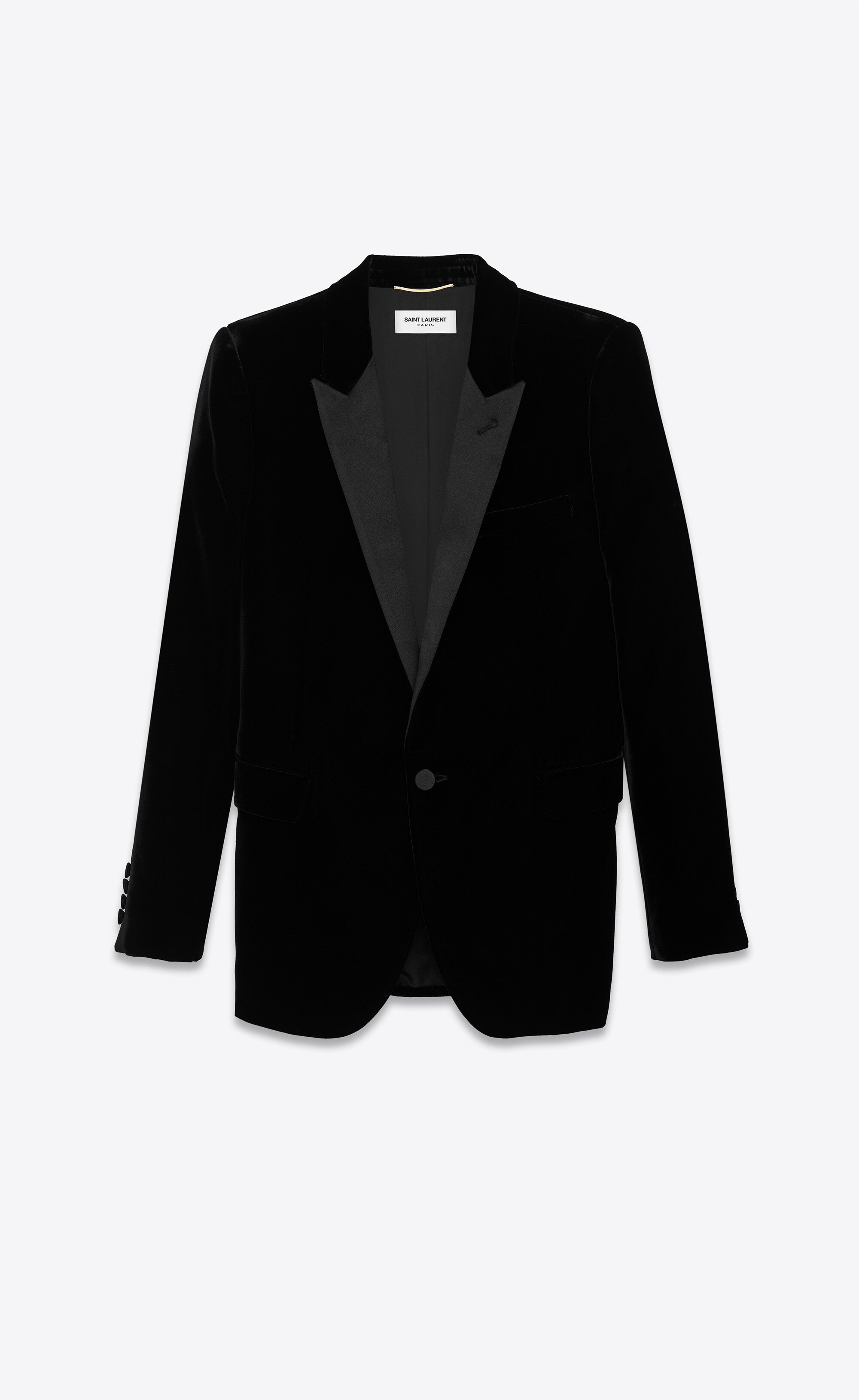 YVES SAINT LAURENT TUXEDO BLAZER - BEYMEN