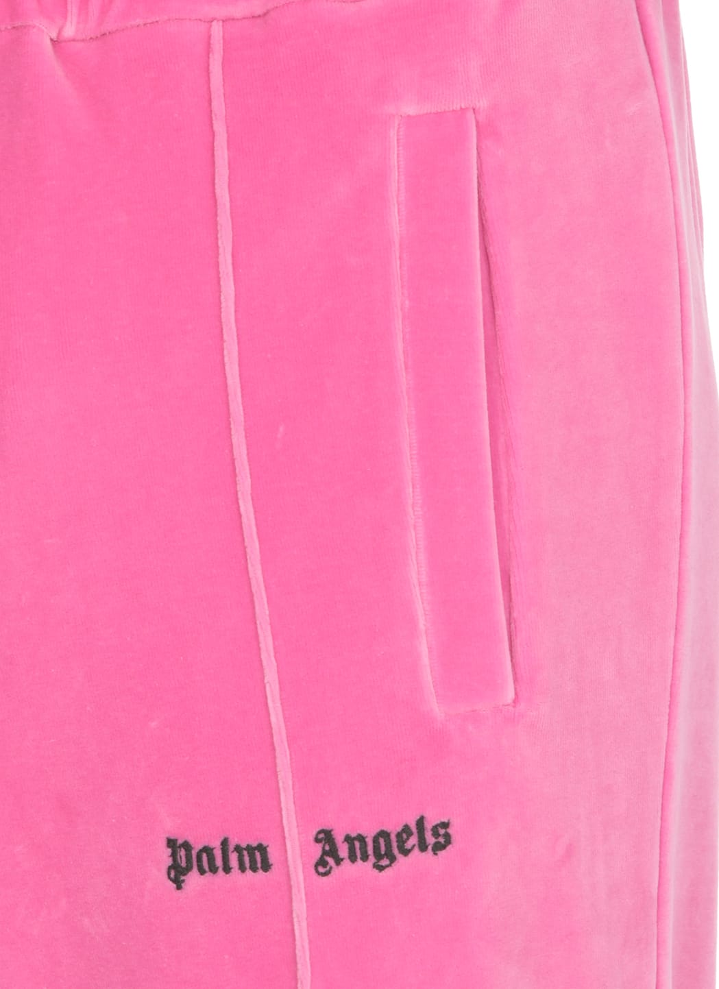 PALM ANGELS VELVET TRACK PANTS - BEYMEN