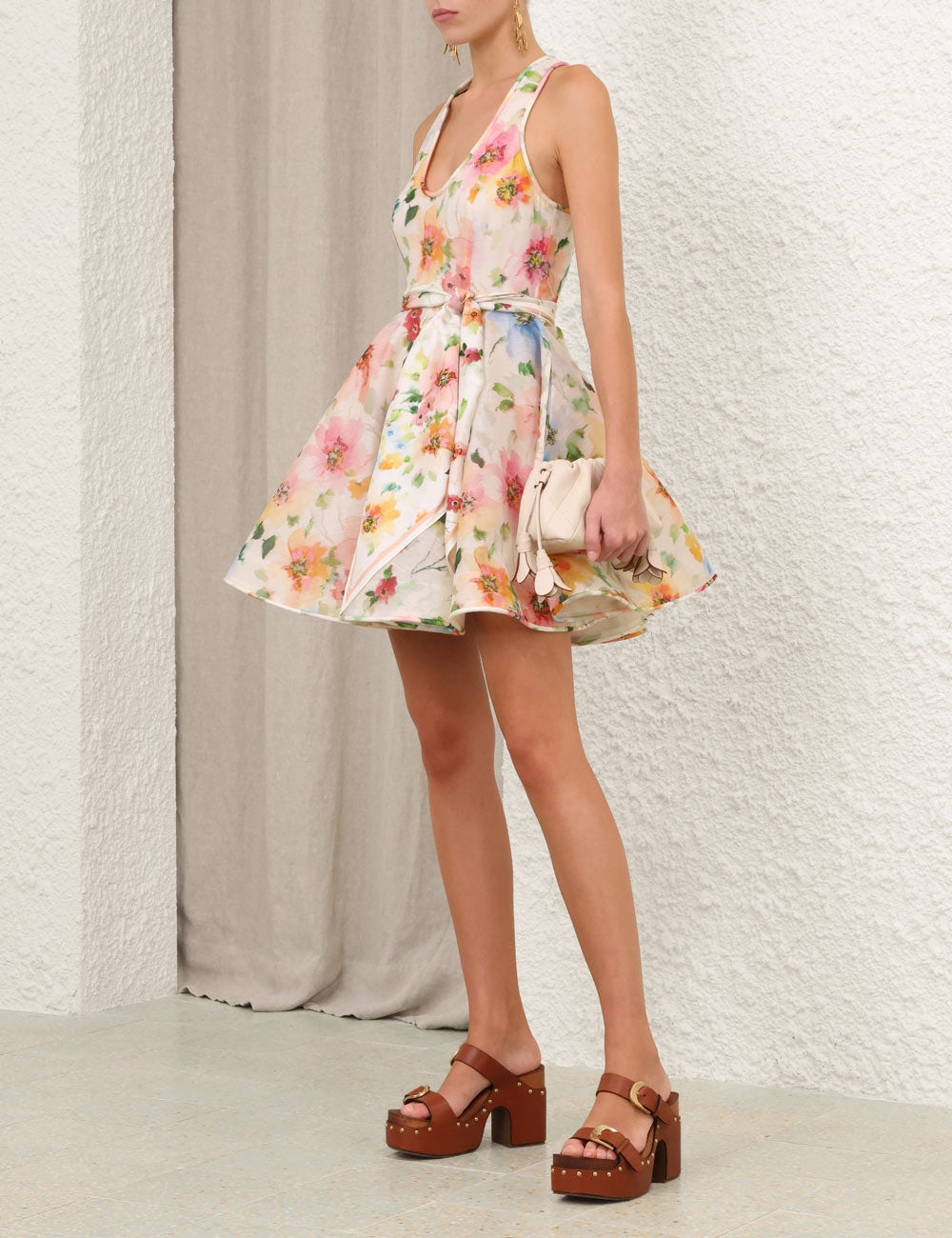ZIMMERMAN ALCHEMY RACER MINI DRESS - BEYMEN
