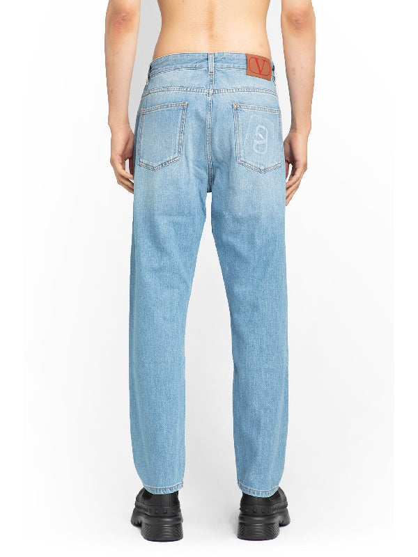 VALENTINO PANTALONE IN DENIM - BEYMEN