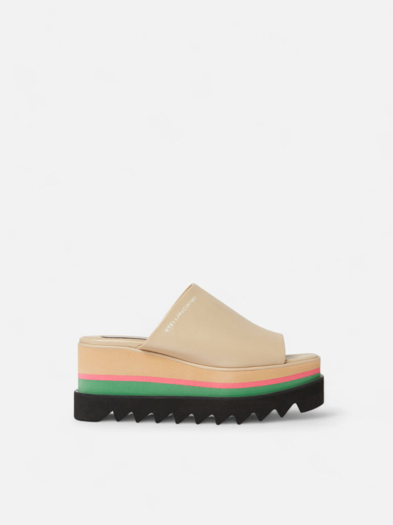 STELLA MCCARTNEY FLAT PLATFORM SANDAL - BEYMEN