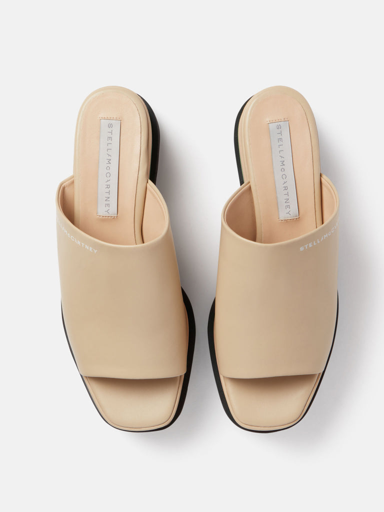 STELLA MCCARTNEY FLAT PLATFORM SANDAL - BEYMEN