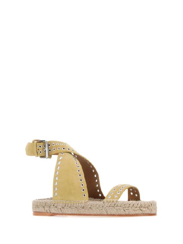 ISABEL MARANT PLATFORM FLAT ESPDRILLE SANDAL - BEYMEN