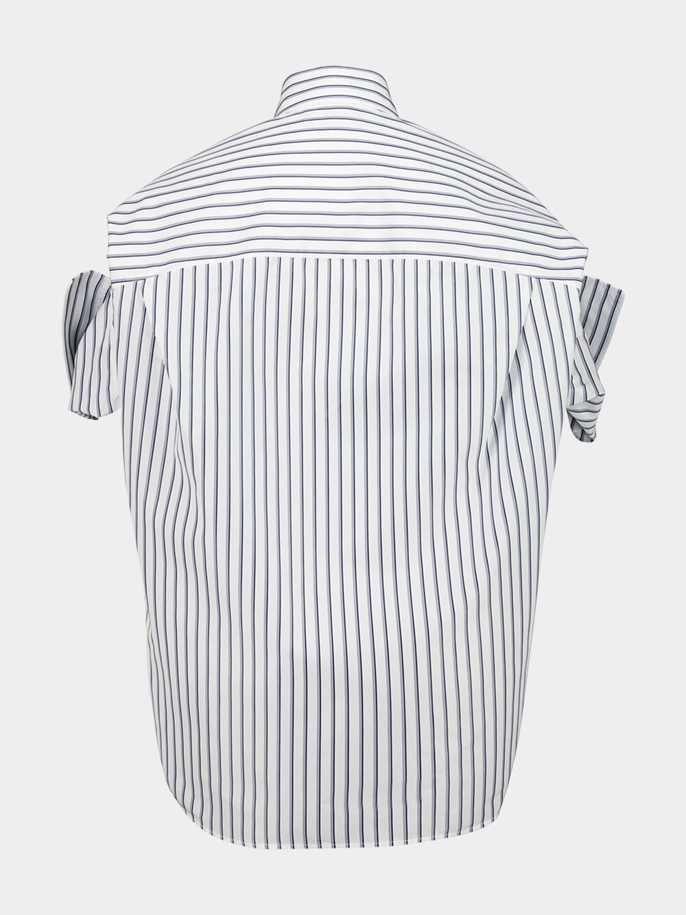 BALENCIAGA TUCKED SLEEVE SHIRT - BEYMEN
