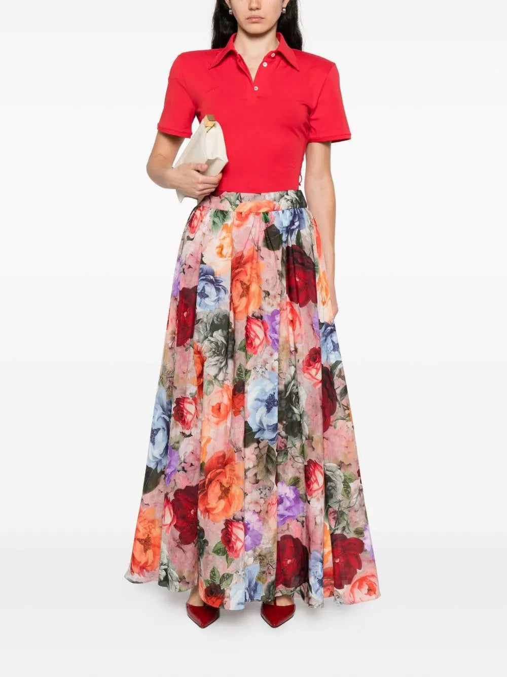 ALICE + OLIVIA NILDA VOLUMINOUS SKIRT - BEYMEN