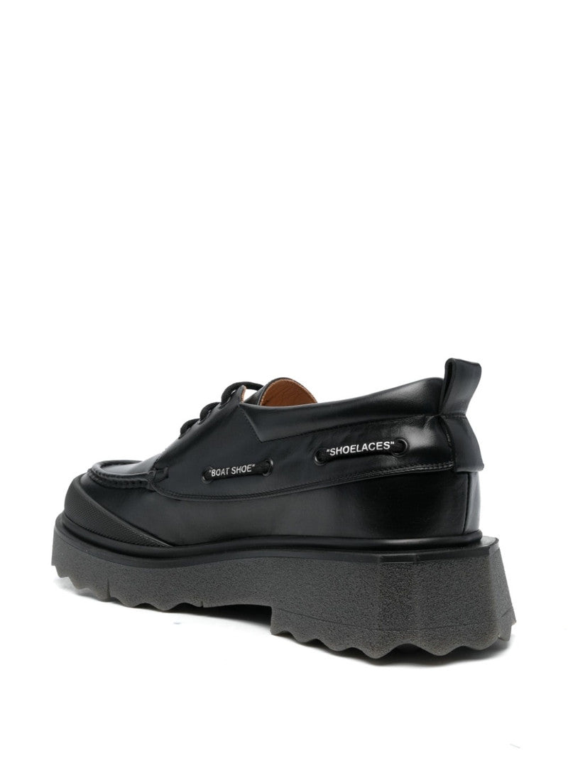 OFF-WHITE BOATSHOE - BEYMEN