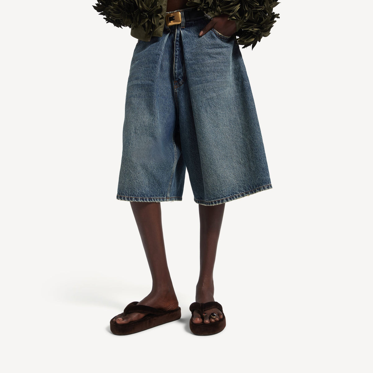 BALENCIAGA FOLDED SHORTS - BEYMEN