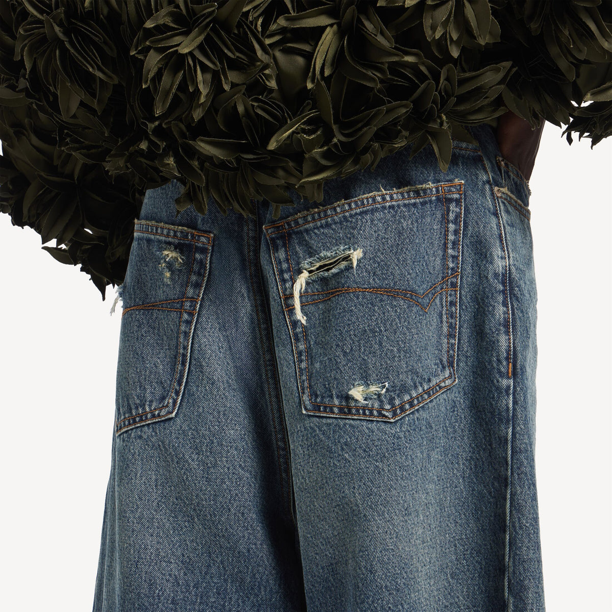 BALENCIAGA FOLDED SHORTS - BEYMEN