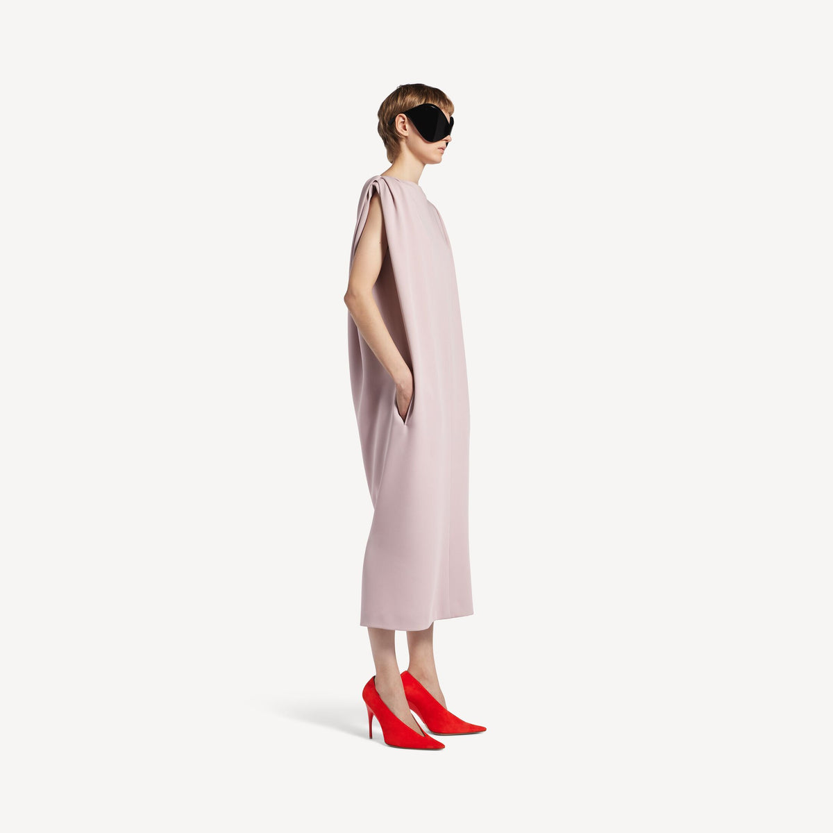 BALENCIAGA MIDI SACK DRESS - BEYMEN