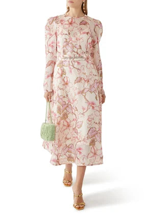 Zimmermann Floral Midi Dress