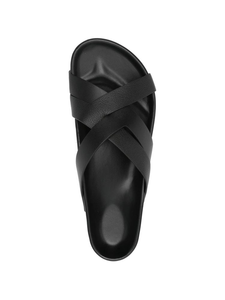 TOM FORD LEATHER INFORMAL SANDAL - BEYMEN