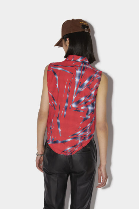 DSQUARED2 SLEEVELESS SHIRT - BEYMEN