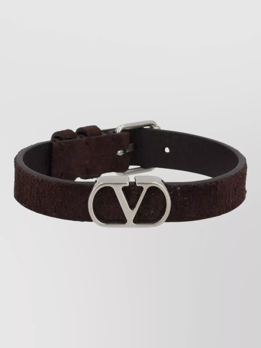 VALENTINO GARAVANI LEATHER BRACELET - BEYMEN