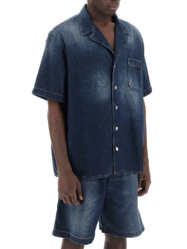 VALENTINO CAMICIA IN DENIM - BEYMEN