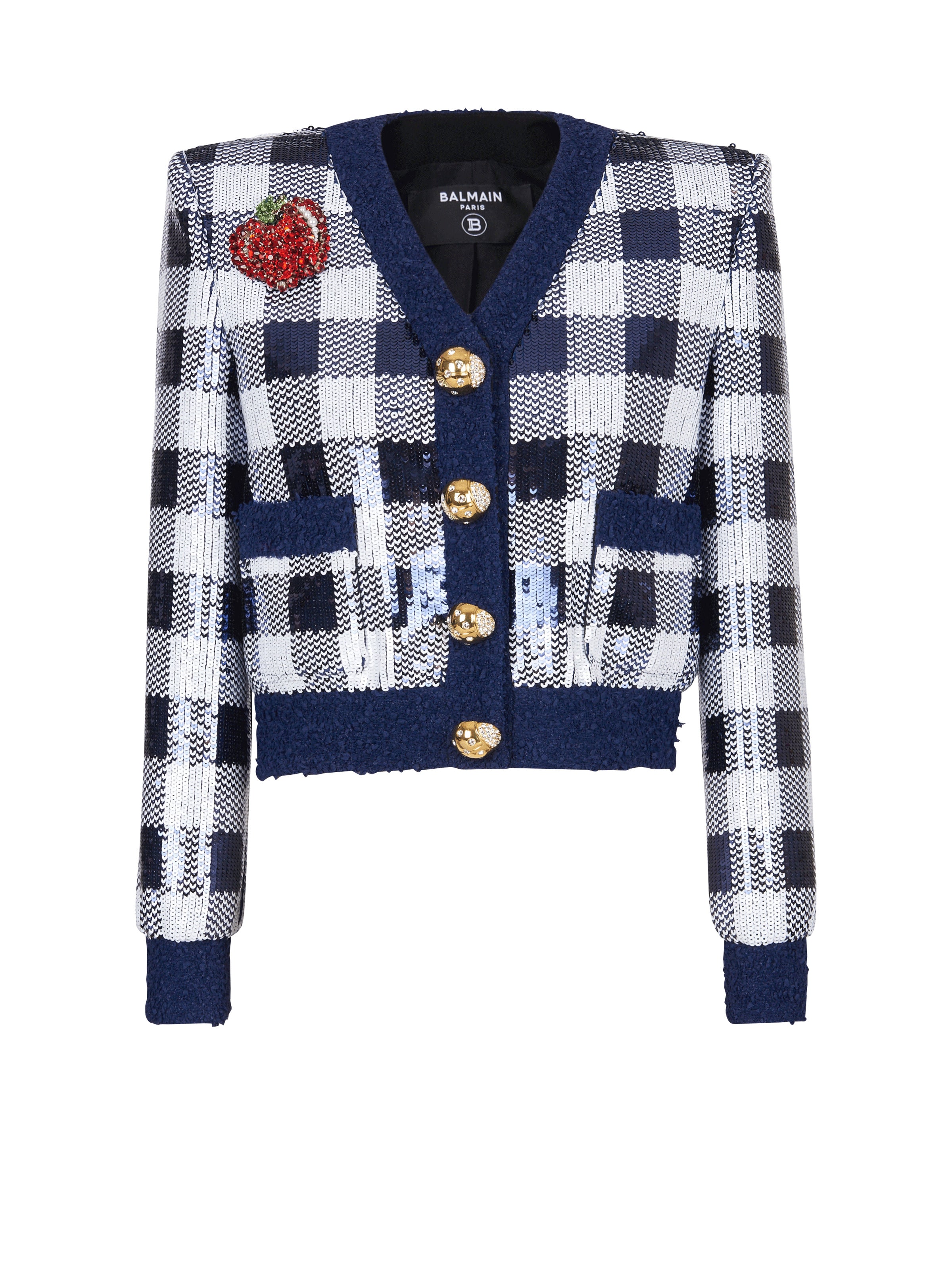 BALMAIN FRUIT PATCH JACKET - BEYMEN