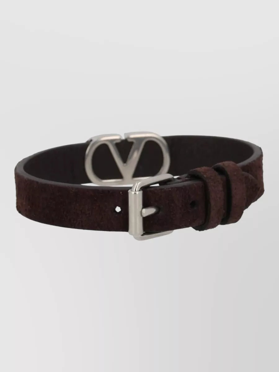VALENTINO GARAVANI LEATHER BRACELET - BEYMEN