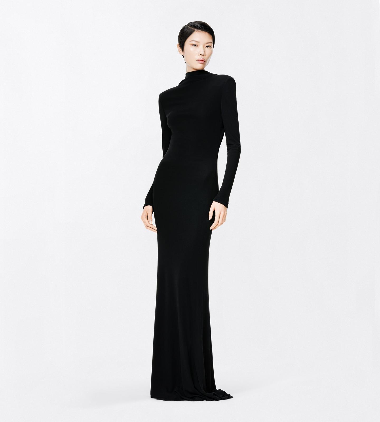 TOM FORD CREPE JERSEY EVENING DRESS - BEYMEN