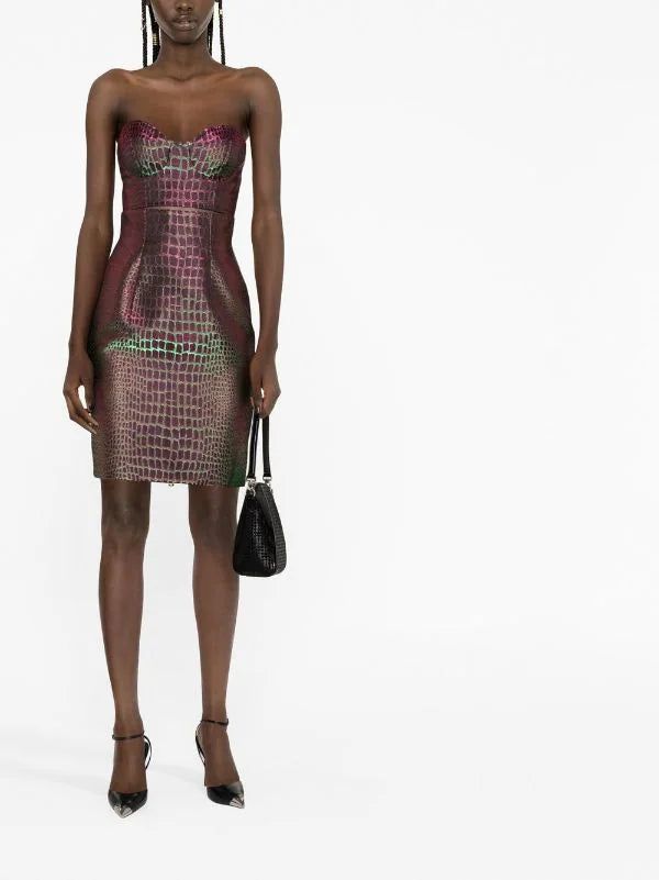 BALMAIN HIGH WAIST MIDI SKIRT - BEYMEN