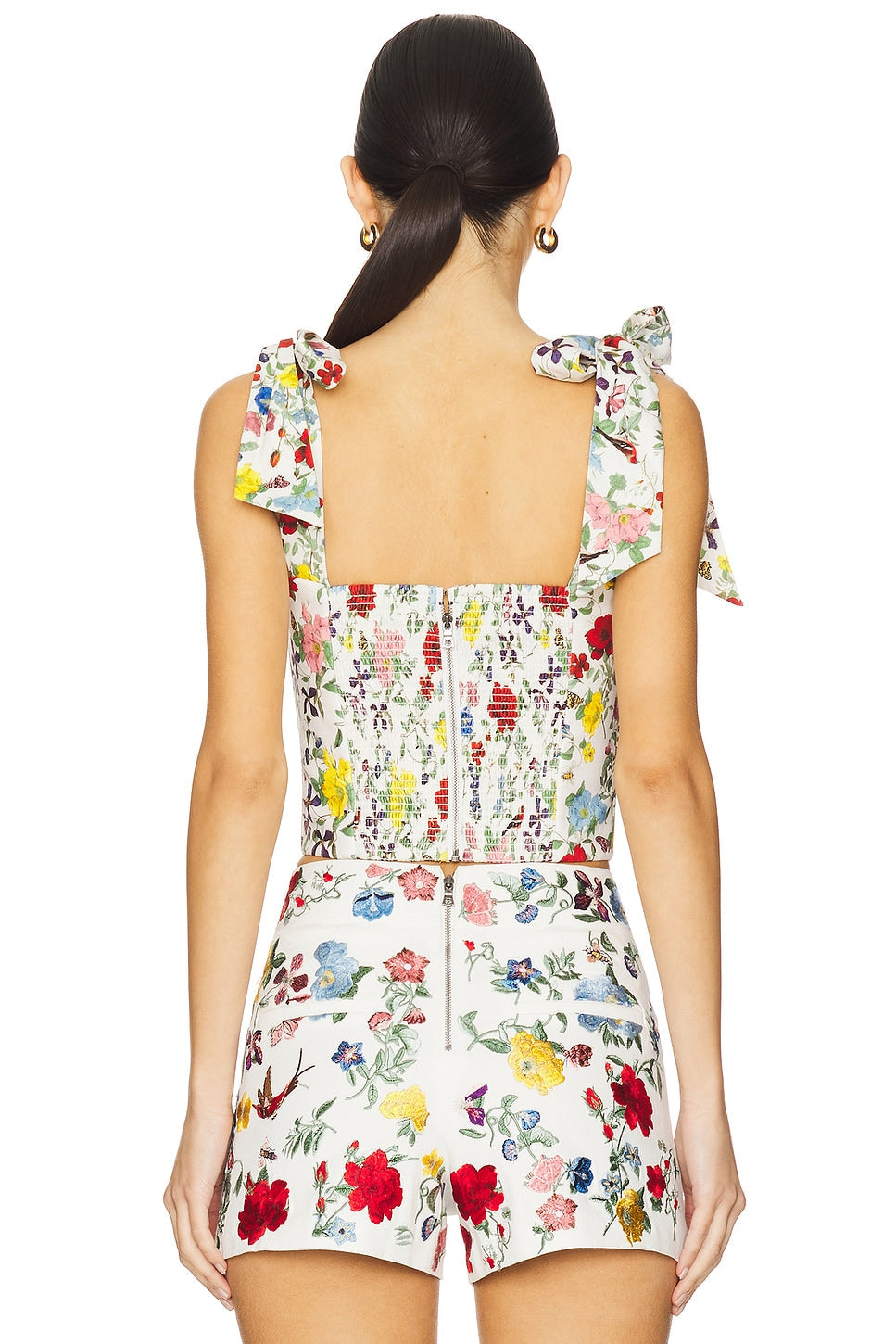 ALICE + OLIVIA CLARA BOW STRAP BUSTIER - BEYMEN