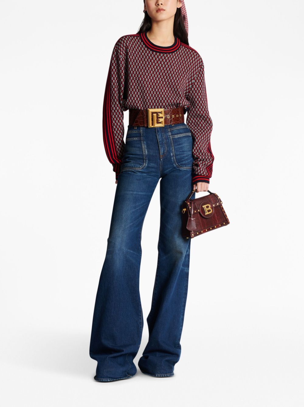 BALMAIN SHORT SWEATER - BEYMEN