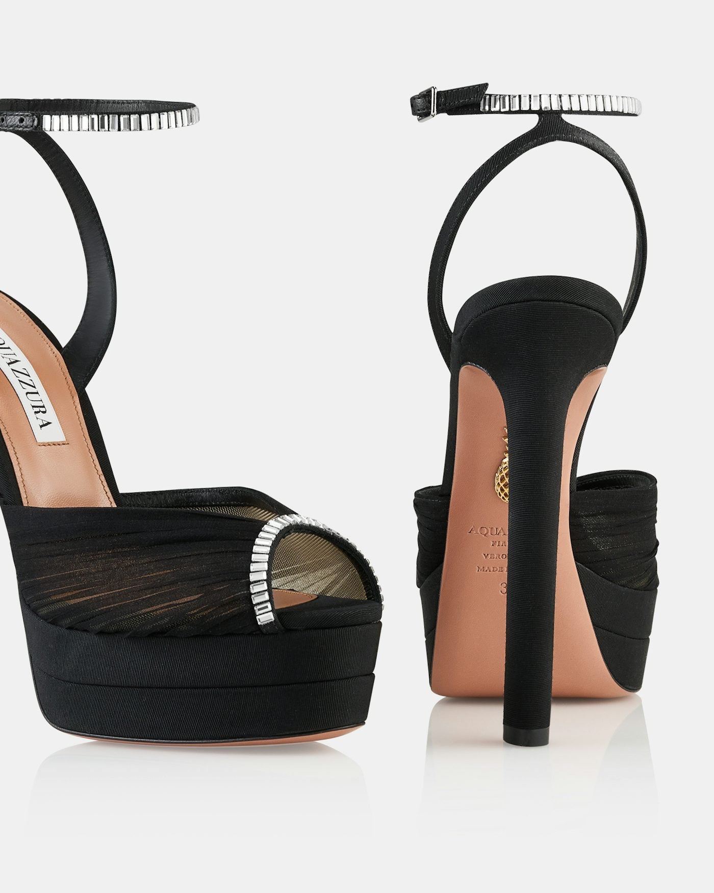 AQUAZZURA BE MINE SANDAL PLATEAU - BEYMEN