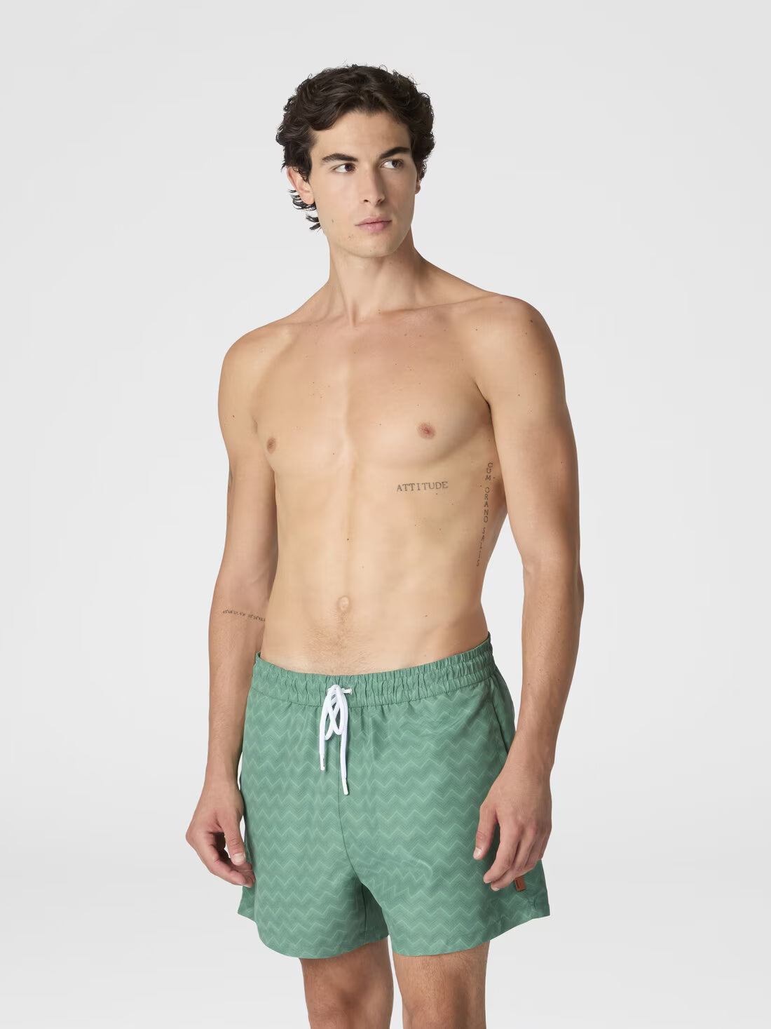 MISSONI MEDIUM LENGTH SWIMSHORT