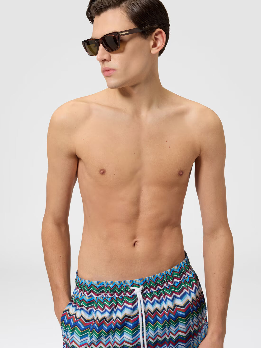 MISSONI MEDIUM LENGTH SWIMSHORT