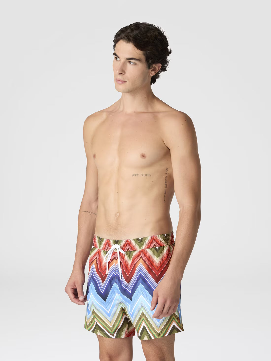 MISSONI MEDIUM LENGTH SWIMSHORT