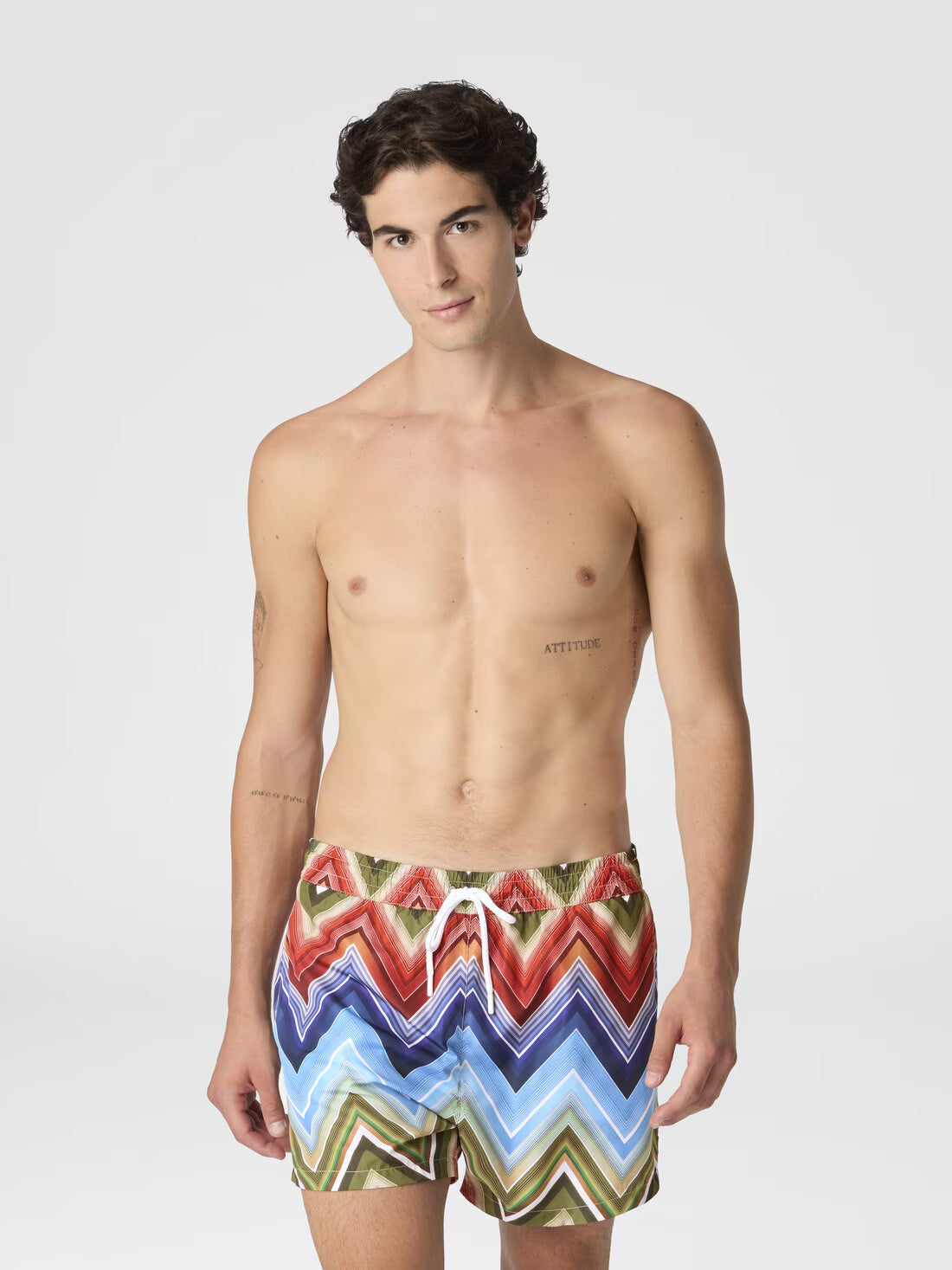 MISSONI MEDIUM LENGTH SWIMSHORT
