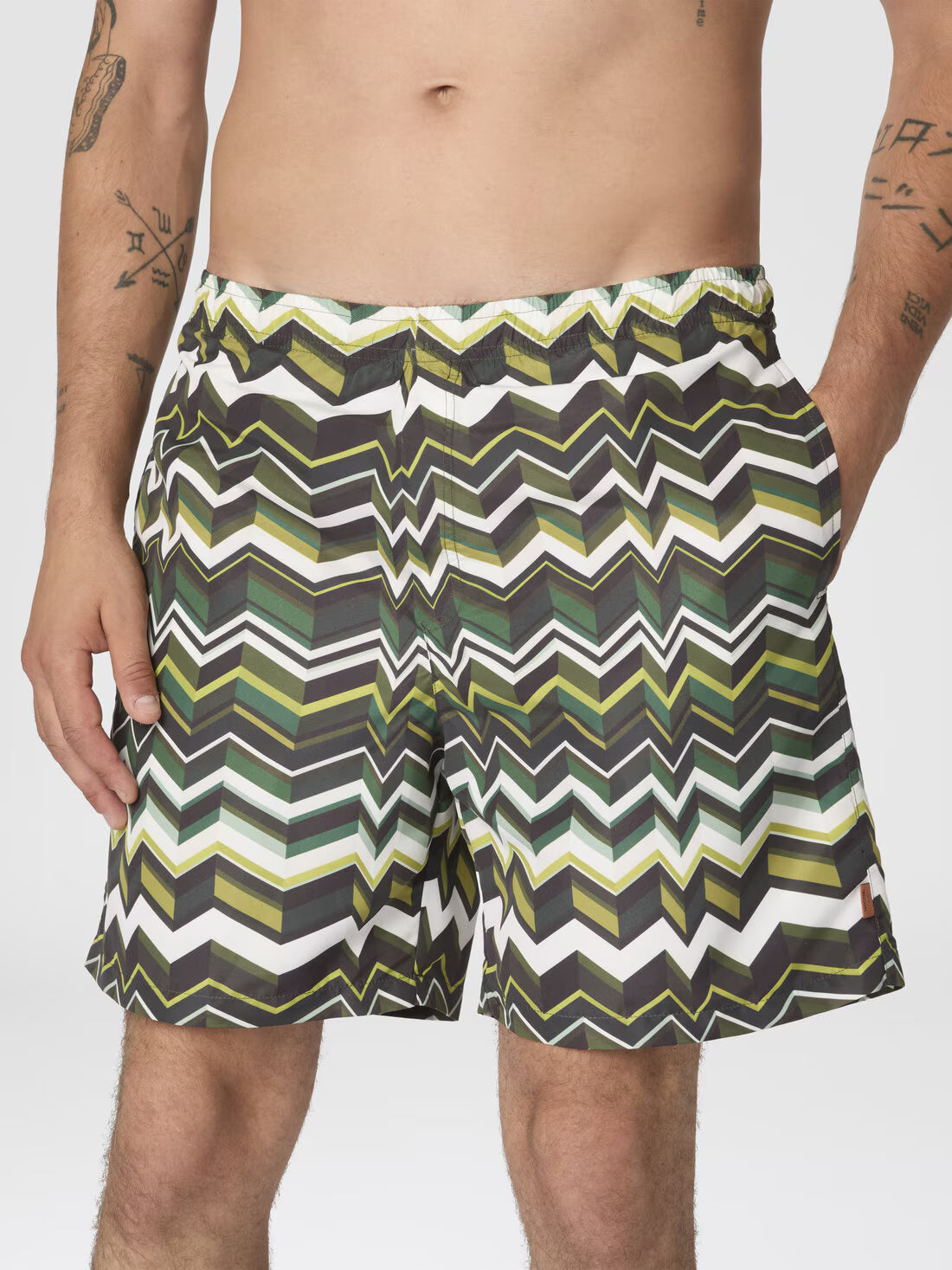 MISSONI LONG LENGTH SWIMSHORT