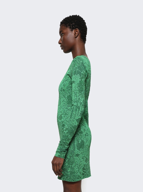 GIVENCHY FITTED HIGH NECK DRESS V BACK - BEYMEN